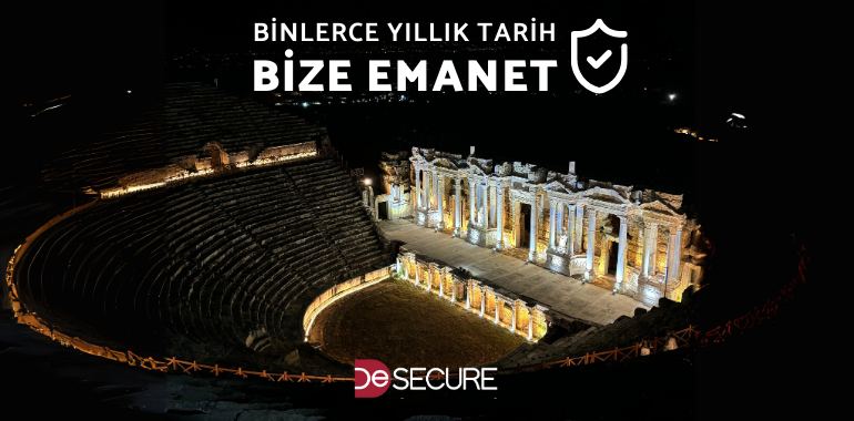 Hierapolis Antik Kenti’nin Güvenliği Bize Emanet