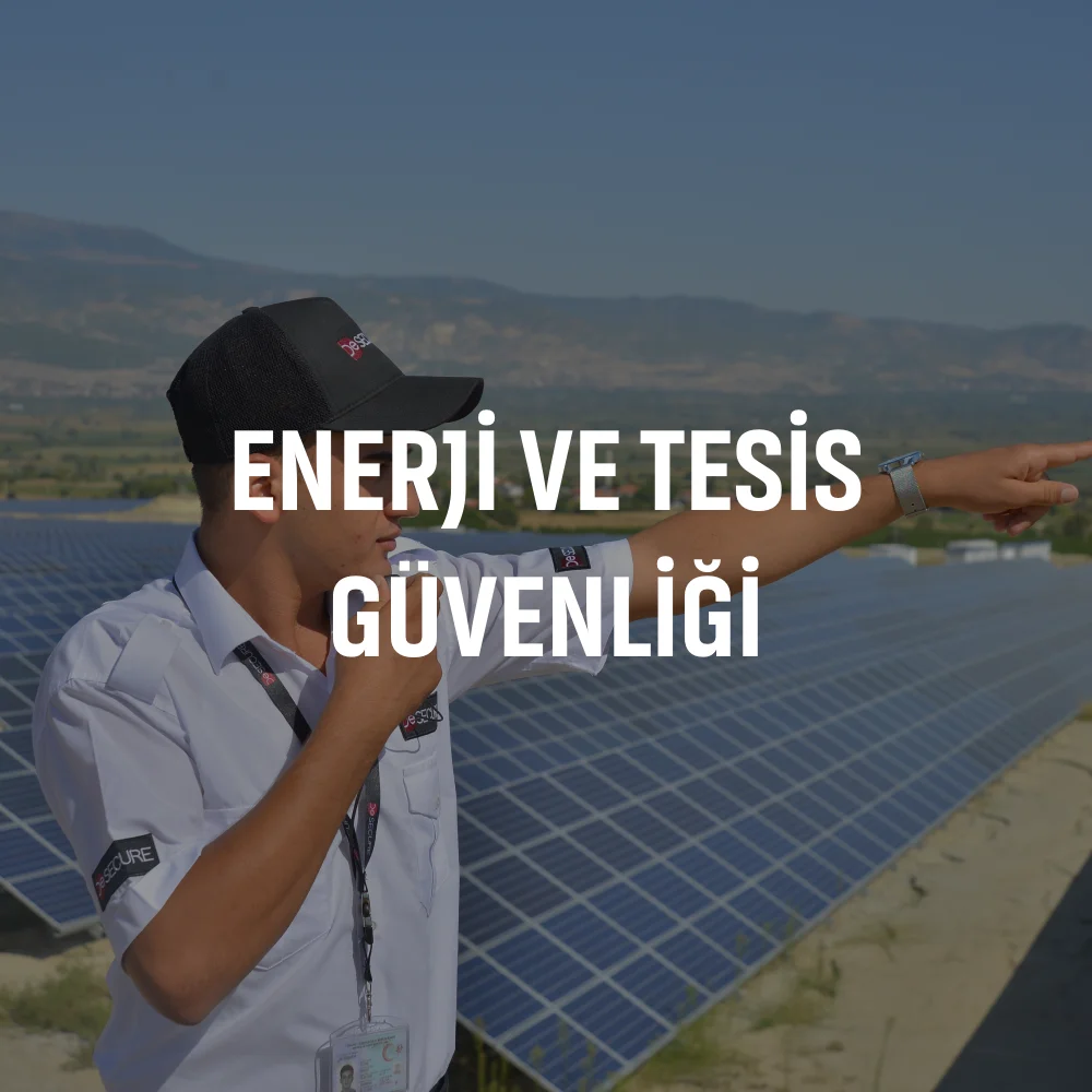 enerji ve tesis güvenliği